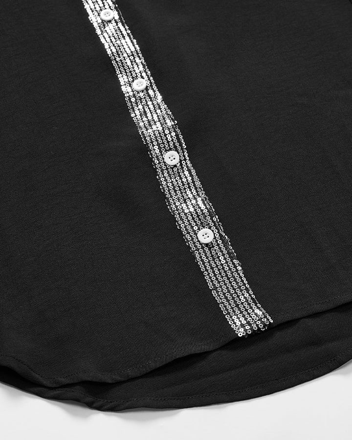Lamoura | Blouse Met Glitters