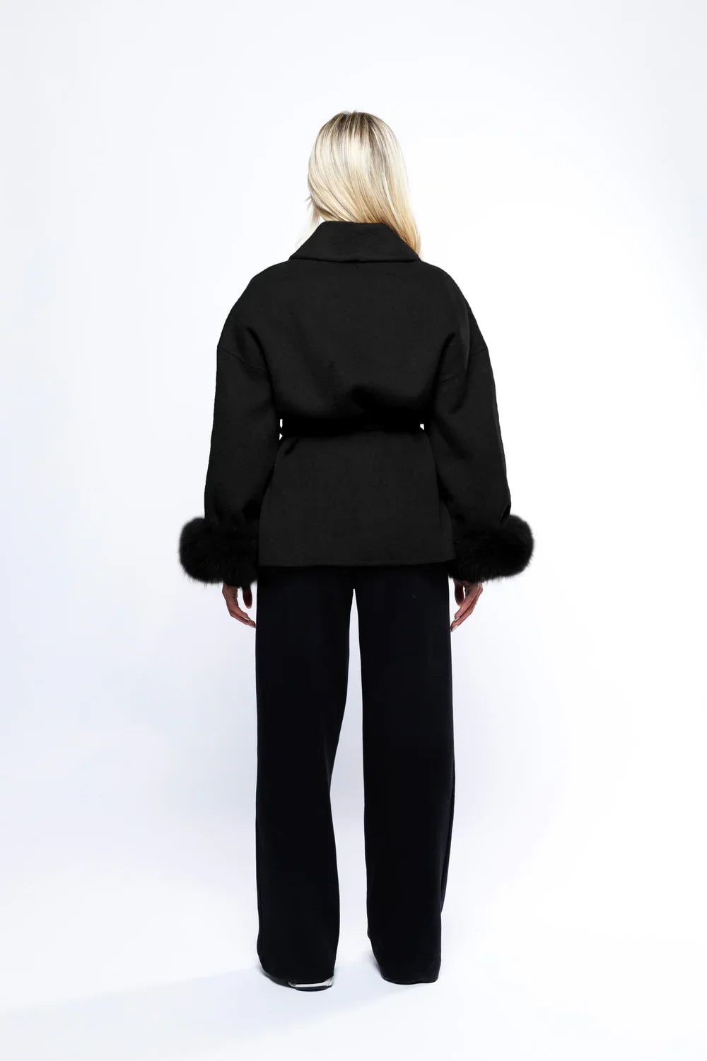 Lamoura | Luxe Winterjas Met Bont