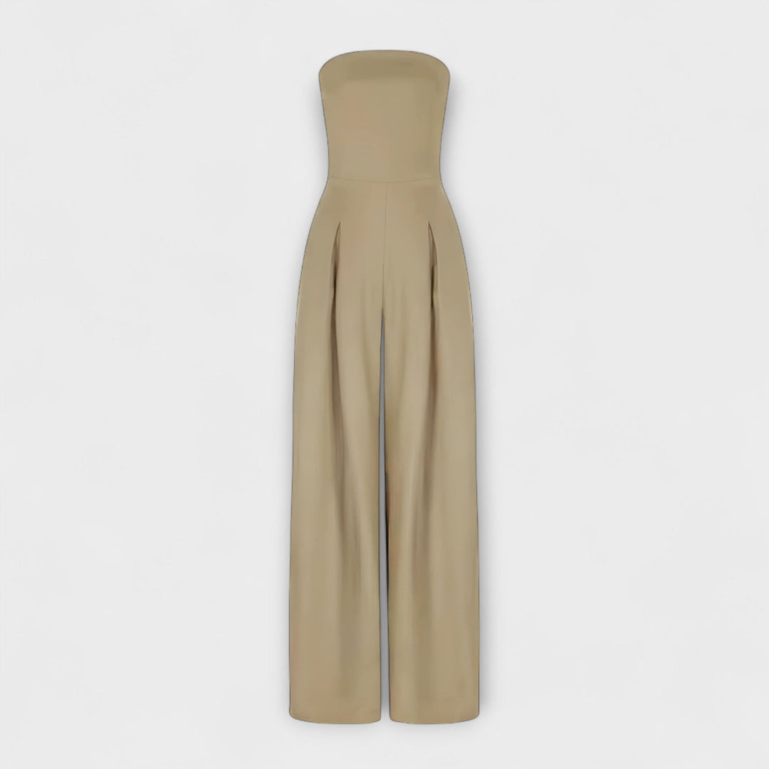 Amélie - Elegante Strapless Jumpsuit
