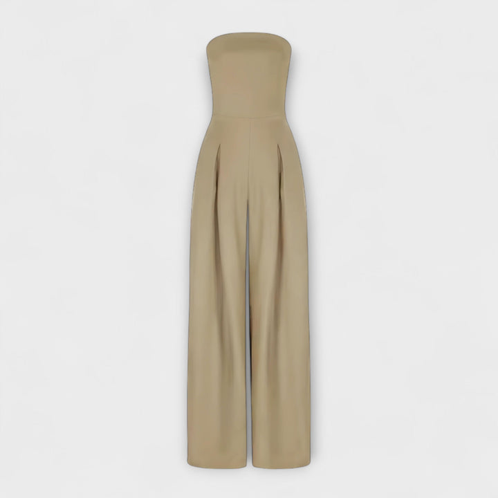 Amélie - Elegante Strapless Jumpsuit