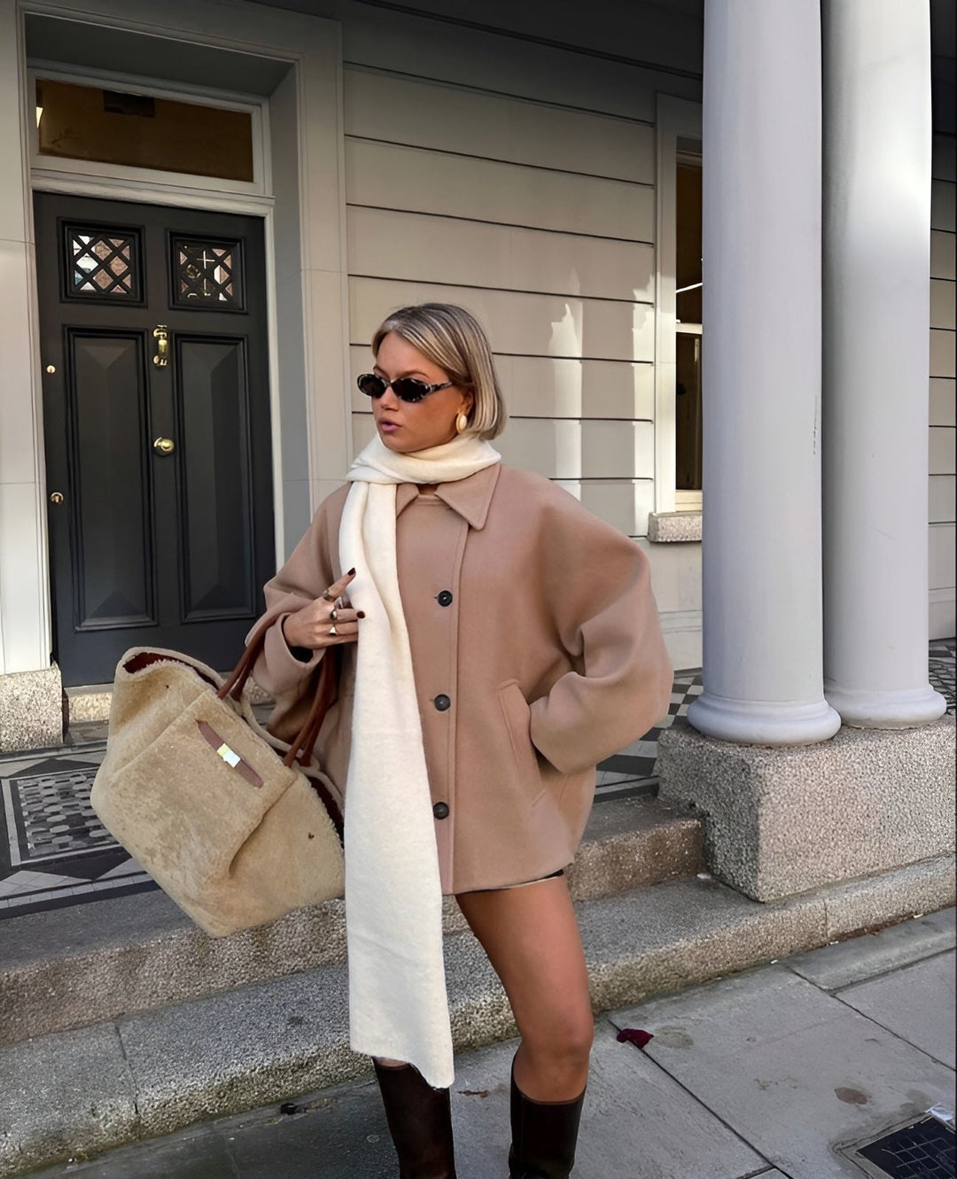 Lizzy™ | Trendy Oversized Wollen Jas