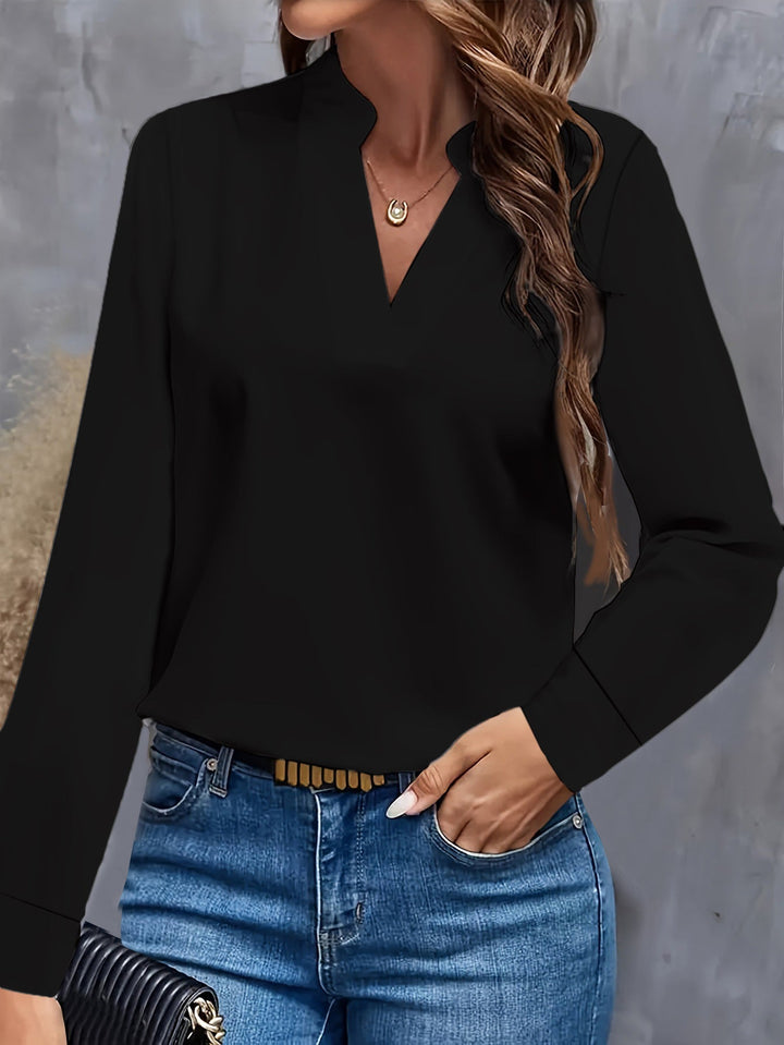 Anouk V-Ausschnitt Bluse