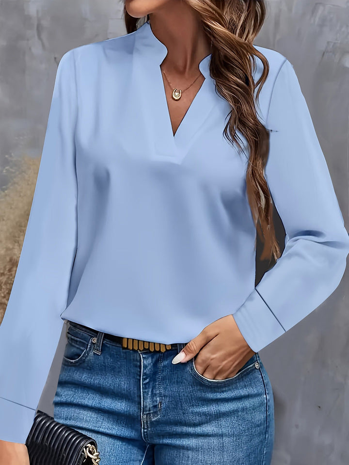 Anouk V-Ausschnitt Bluse