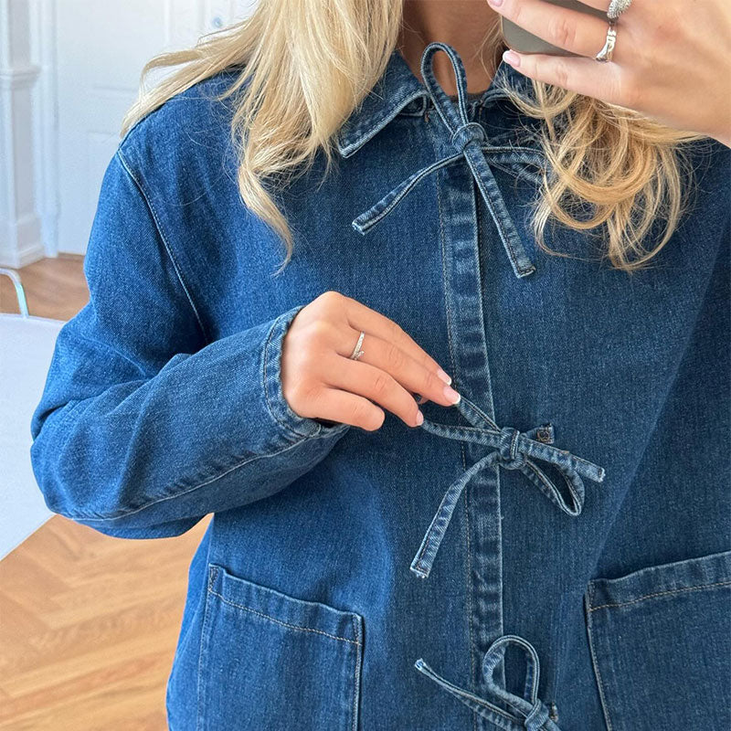 Lamoura | Denim Spijker Blazer