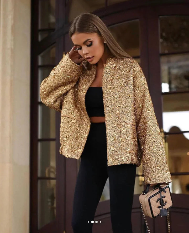 Lamoura| Glitter Bomberjack