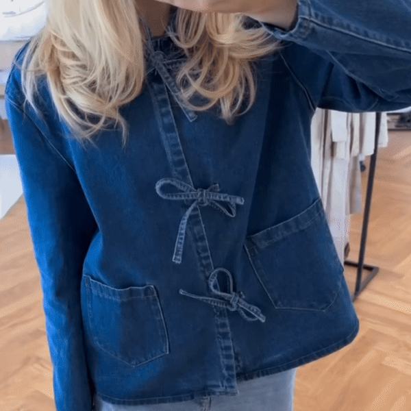Lamoura | Denim Spijker Blazer