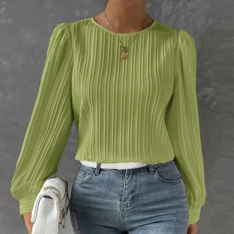 Carina Textur-Bluse