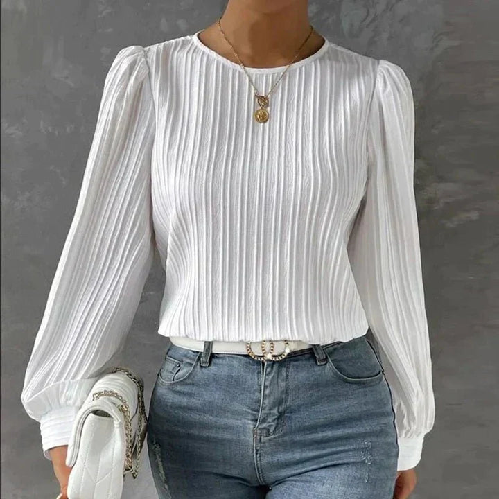 Carina Textur-Bluse