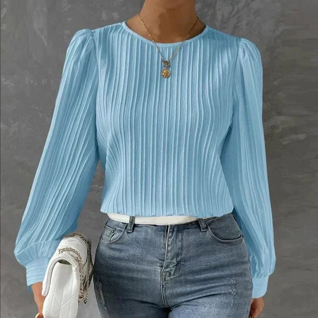 Carina Textur-Bluse