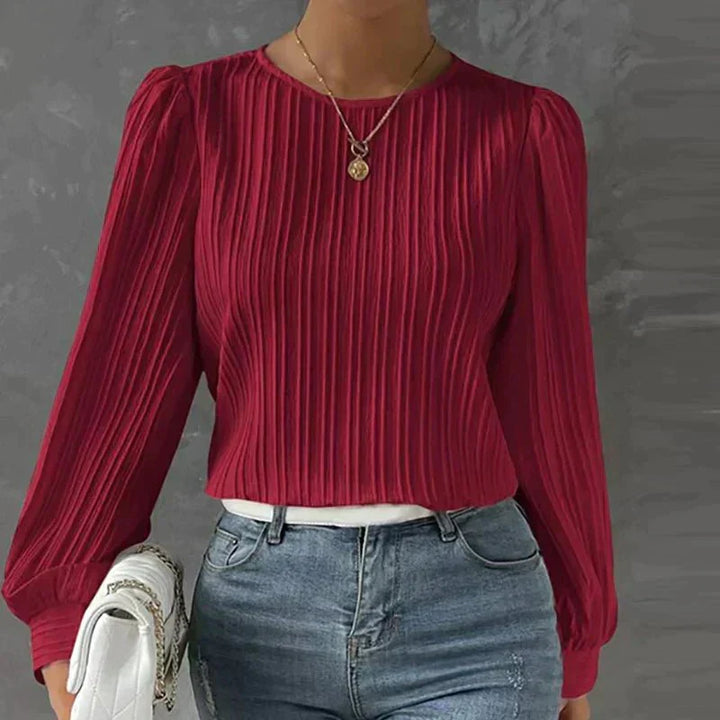 Carina Textur-Bluse